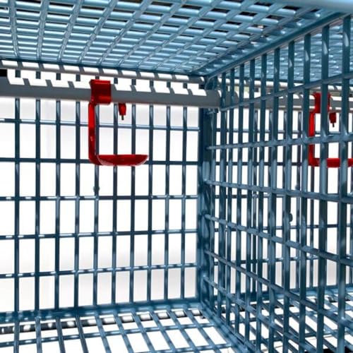 Chicken Cage - 3 Layer H: 15" (Power-Washable, Durable, PP Plastic (Polypropylene) | Hatching Time