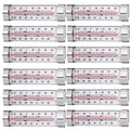 Fridge Refrigerator Freezer Thermometer, 12 Pack | 12-pack Thermometer material Plastics Stainless Steel Good quality Easy to install Cheap battery free easy food safe