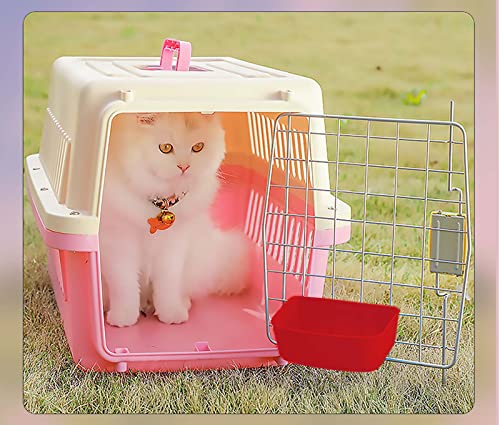 Feeder Waterer Chicken Food Water Cage Cups Puppy Cat Hanging Feeding Dish Rabbit Coop Bowl Watering Container Treats Drinker for Pigeon Bird Bath Basin Hamster Bed (21 FL.OZ. Pack of 6)