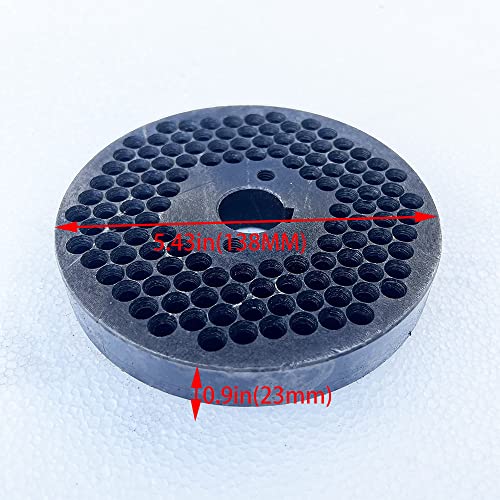 INTSUPERMAI Only 6MM Plate of Farm Animal Pellet Mill Machine Chicken Duck Feed Pellet Mill Machine without body - size: 6MM