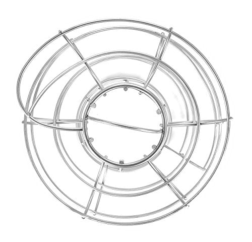 Southern Homewares Egg Skelter Deluxe Modern Spiraling Dispenser Rack Silver - color: Silver