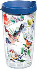 Tervis Watercolor Songbirds Made in USA Double Walled Insulated Tumbler Cup Keeps Drinks Cold & Hot, 16oz, Clear | Made in USA, Double-wall Insulated, Shatterproof, BPA-Free, Dishwasher Safe, Fits Most Cupholders, Gifts under $20 - style: 16oz