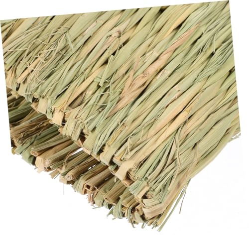 BESPORTBLE Chicken Nesting Pad Straw Mat Poultry Nest Box Liner Chicken Coop Straw Woven Mat Natural Nesting Pads for Eggs