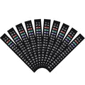 Brewing Thermometer Adhesive Strip Thermometer Aquarium Thermometer 10pcs | Fish Tank Thermometer Strip, Temperature Test Strip Thermometer Sticker for Tank/Kombucha/Fermentation Jar 39 to 97℉/4 to 36℃ - size: 10 Pack