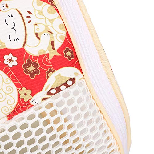 Hamster Transparent Bag Bird Squirrel Parrot Golden Hamster Hedgehog Outdoor Travel Visible Portable Carrier (Lucky Cat) - size: Lucky Cat