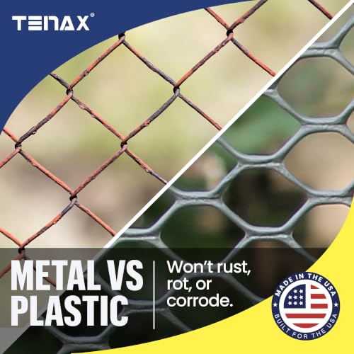 Tenax 2A230090 Poultry Fence 3' x 25' Black Made in USA - color: Black, size: 3-ft x 25-ft
