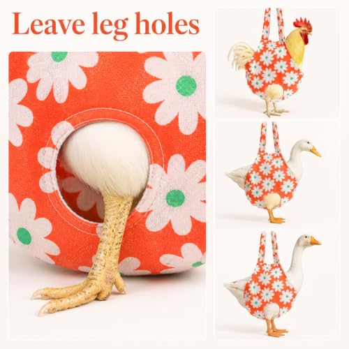 Canvas Chicken Carrier Bag Chicken Purse Carrier Lightweight Chicken-Sling for Hen Rooster Poultry Poultry Transport Travel Vet Visits