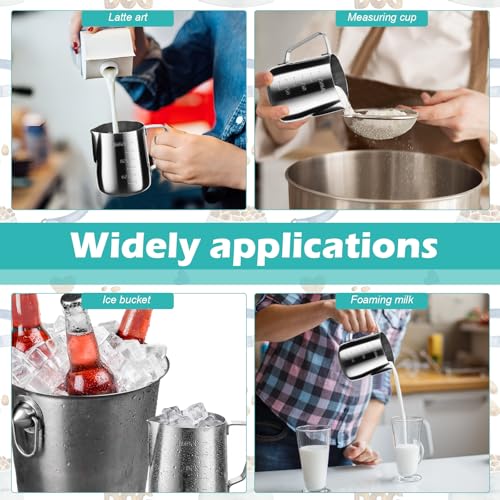 1.5 Cup Dog Food Scoop Stainless Steel Dog Food Measuring Cups Pet Food Scoop with Precision Scale for Dogs Cats - size: 1.5 CUP