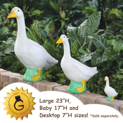 Fox Valley Traders Gaggleville Desktop Goose 7" H Statue | Desktop, Plastic - size: Desktop