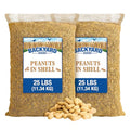 CountryMax Backyard Seeds 50 Pounds Peanuts in Shell - size: 50 Pound (Pack of 1), style: Raw In-Shell