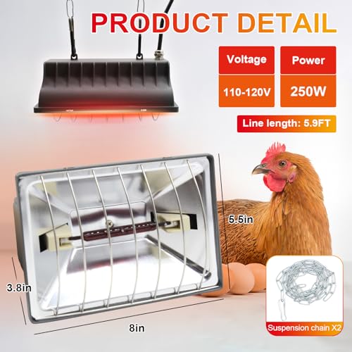 Chick Feeder and Waterer Kit with Chick Perch, Chicken Coop Heater,1L Chick Waterer, Flip Top Poultry Feeder, Chick Starter Kit for Chick Brooder, Baby Chicken Supplies for Baby Chick, Duck and Quail