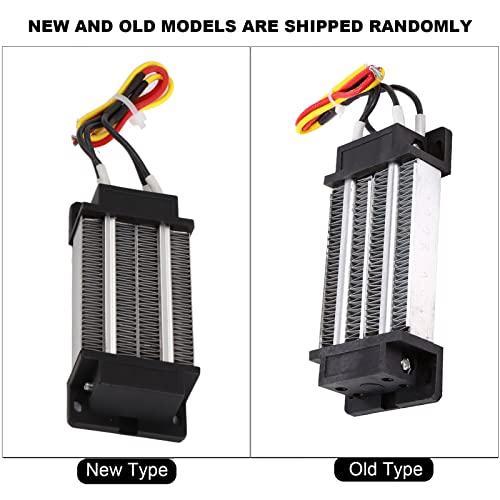 12V PTC Air Heater Ceramic Air Heater Heating 200W DC 12V Electric Insulated Ceramic Thermostatic High Power Heater