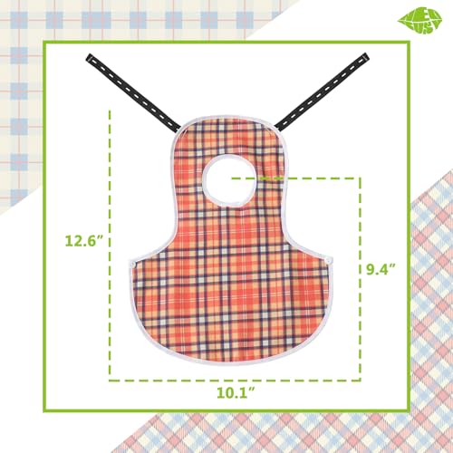 Chicken Saddle for Hens, 3 Pack Adjustable Breathable Aprons | Adjustable back straps prevent pecking and ensure durability. Protects hens during mating. Easy to wear. - color: Lattice