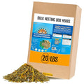 Buff Clucks Herbs Supplement for Chicken Food Natural Poultry Feed, 20 lb | Healthy Chick Snacks for Daily Wellness Feather Quality Egg Production Plant Based Chicken Herbs for Feed Treats for Chickens - size: 20 Pound (Pack of 1)