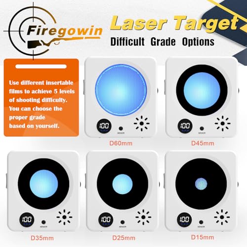 Hunter Portable Game Dragging Mat + FIREGOWIN Electronic Laser Training Target System–Field Recovery & Precision Practice Bundle