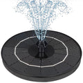 Mademax Upgraded Solar Fountain with 4 Easy Install Nozzle and Fixer, Solar Powered Fountain Pump for Bird Bath, Garden, Pond, Pool, Fish Tank, Outdoor