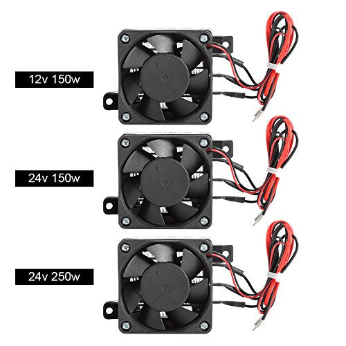 Constant Temperature PTC Electric Fan Heater for Car Small Space Heating Incubator(12V 150W)