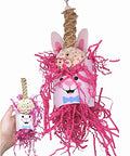 2421 Easter Bunny Natural Foraging Chew Shred Foot Talon Bird Toys