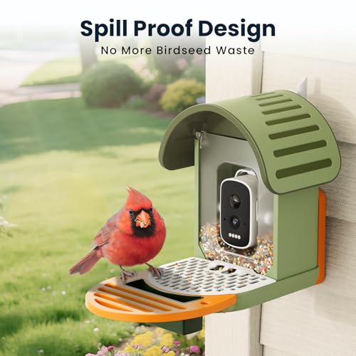 Bird Seed Guard, Spill-Proof Bird Feeder Covers, Waterproof & Rust-Resistant Mesh, Save Bird Food, Must-Have Bird Feeder Accessories (2-Pack)