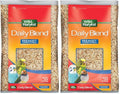 Wild Harvest Daily Blend Nutrition Diet for Parakeet, Canary and Finch, Orange Flavored, 10 Pounds (Pack of 2) - size: 10 Pound (Pack of 2)