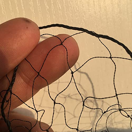 Mist Net Deep Pockets Nylon 110/2D 15mm Mesh Size Bird Netting,Invisible Net,Anti Wind System,Airport Bird Prevention (10x20 ft) - size: 10x20 ft