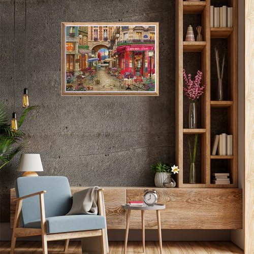 Anatolian Puzzle - Cafe des Paris, 1000 Piece Jigsaw Puzzle, 1134 - color: Cafe Des Paris