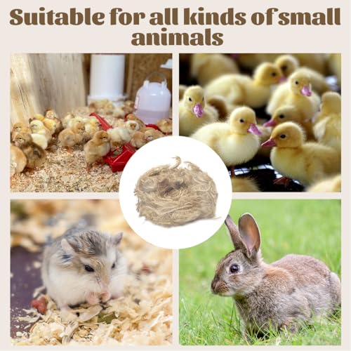 Bird Nesting Material,1.4 oz/40 g,for Hummingbird Finch | Natural Blend Parakeet Nesting Material,for Canaries,Parrots,Wild Birds