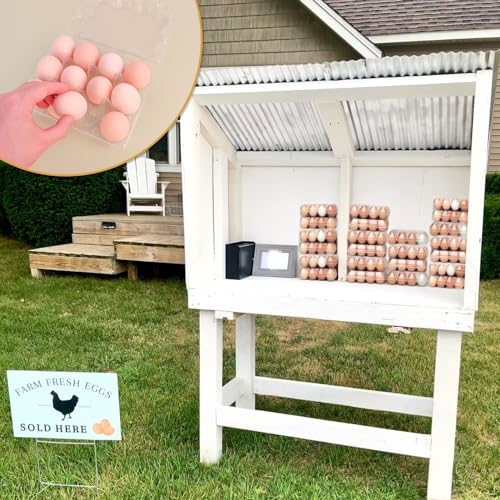 150 Pack Bulk Egg Cartons, Clear Plastic Chicken Egg Holders, Egg Tray Carton Holder for Home & Kitchen, Farm & Market Use, An Eco-Friendly Egg Storage Solution, 12 Grids - size: 150 Pack Egg Cartons 12 Grids 3x4
