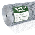 Hardware Cloth 1/4in 48inx100ft Hot Dip Galvanized 23 Gauge Chicken Wire Fencing Roll Poultry Animal Netting Cage Screen Chicken Coop Accessories Garden Plant Supports - size: 1/4'' 48'' X 100'