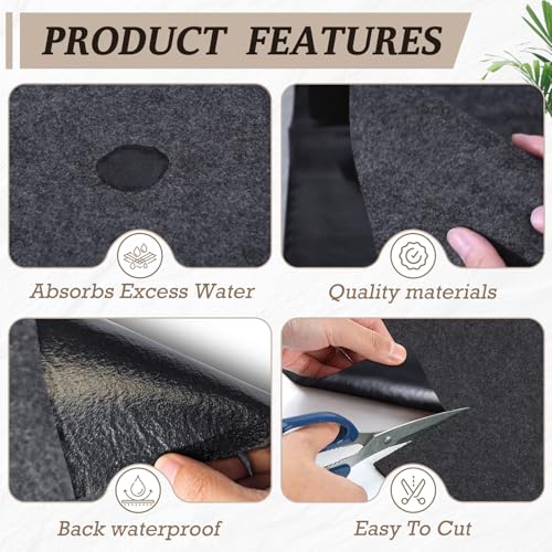 Large Bird Cage Mat, Under Pet Cage Mat, Absorbent/Waterproof Felt Pad for Bird Cages, Reptile Aquariums, Dog Kennels, with Non-Slip Backing for Hard Floors and Surfaces (36 x 36 inch) - size: 36.0"L x 36.0"W x 0.2"H