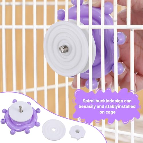 2 Pcs Bird Toys for Parakeets Budgie Toy Fun Parakeet Toys | Chewing Exercisers, Bird Cage Toy for Budgies Cockatiels
