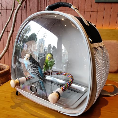 Metal Tray for Bird Backpack Carrier, Metal Square Plate to Place Interior of Small Bird Carrier Cage Backpack, Easy to Clean and Washable by Water, Silver