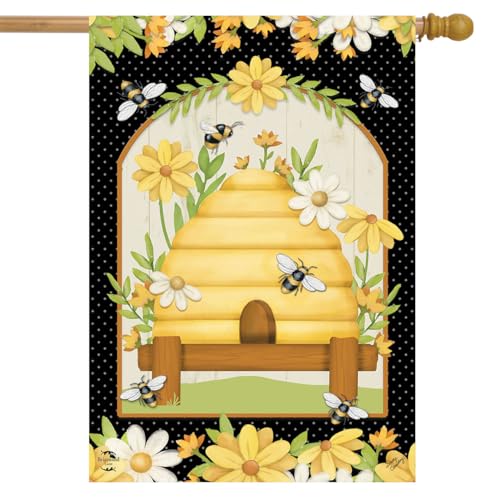 Home Sweet Hive Spring House Flag 40" x 28" Briarwood Lane - color: Home Sweet