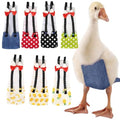 QBLEEV Pet Cole Duck Diapers for Baby Ducks, Chicken Diapers for Real Hens, Fashionable Duckling Nappy Poultry Cloth for Indoor Chick Goose Hen