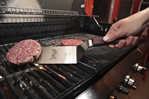 Mercer Culinary Hell's Handle Square Edge Turner/Spatula, 8 Inch x 3 Inch - color: Square Edge Turner, size: 8" X 3"