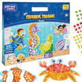 Imagimake Mirror Mosaic - Ocean, 10 Templates, 950+ Stickers | Mess-Free Craft Activity, Screen-Free Creative Art Kit for Kids, Birthday Gift for Boys & Girls Ages 3,4,5,6,7 Years Old - style: 4. Ocean