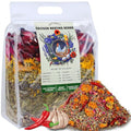 21 Oz Chicken Nesting Herbs, 8 Flowers Premixed Dried Poultry Herb Natural Egg Laying Coop Box Pads Roost House Lime Feed Grit Herbs Bedding Supplies for Chicken Duck Feeder