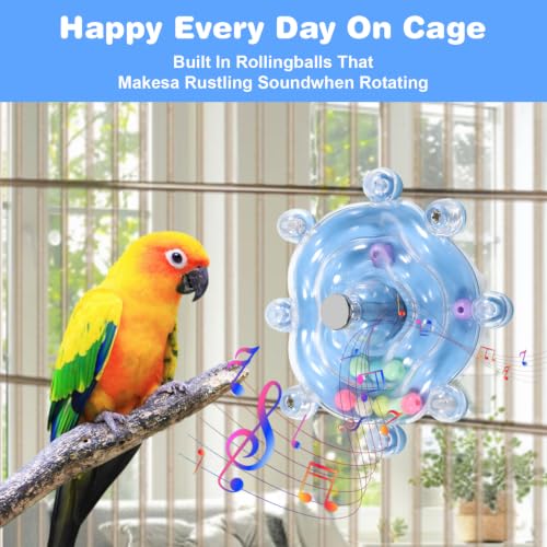 Budgie Toys Parakeet Training Toy Interactive Bird Educational Toy | Fit for Small Birds, Cockatiel Cage Accessories
