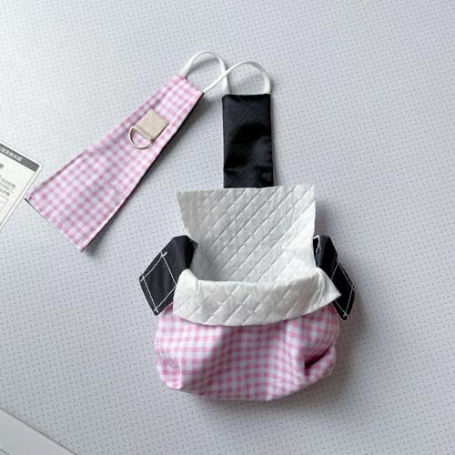 Duck Diapers, Chicken Diapers, Special Diapers for Poultry, Chicken, Duck and Goose Waterproof, Adjustable, Washable and Reusable Diapers，Poultry Supplies, Duck Supplies (0.99LB-1.32LB)