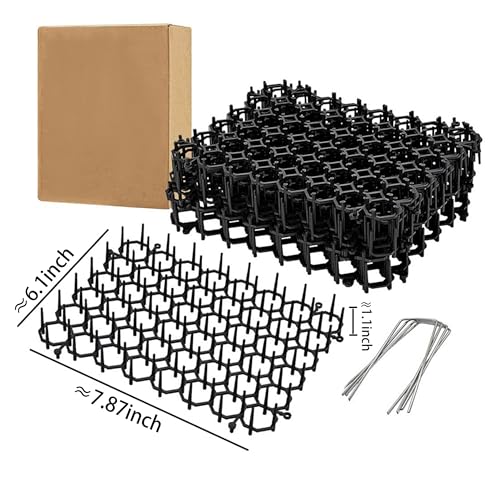 12 Pack Plastic Paint Drying Rack for Rock and Easter Egg Crafts