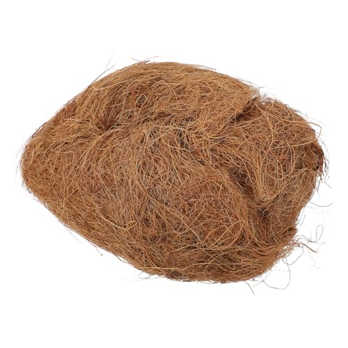 100g Coconut Fiber Nesting Pads for Small Animals Birds Natural Absorbent Bedding Material for Comfortable Nesting Hiding Coconut Fiber for Cozy Dry Environments