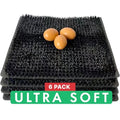 6 Pack Ultra Soft Washable Chicken Nesting Pads for Chicken Coop — Premium Food Grade Mats — 100% BPA Free — Durable & Easy to Clean Reusable Nesting Pads - size: 6 Pack