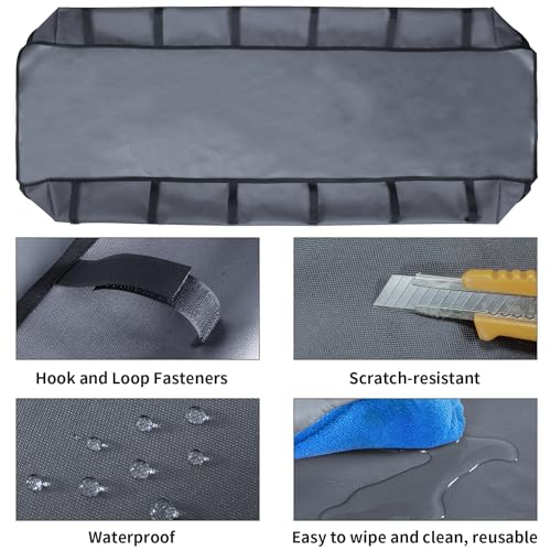 Guinea Pig Cage Liner Pet Bedding Base Waterproof Oxford Guinea Pig Cage Bottom Suitable for C & C Cage Panel (No Cage)(27x56 Inch) - size: 56.0"L x 27.0"W x 4.3"H