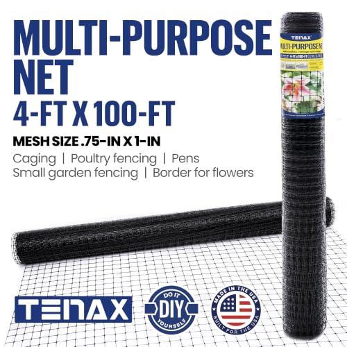 Tenax 2A230111 Multipurpose Net 4'x100' - size: 4' x 100'
