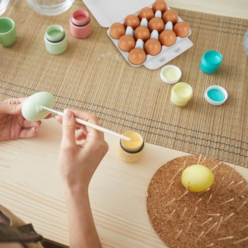 30 Pack Egg Cartons 12 Count, 3x4 Egg Cartons Cheap Bulk Holds Up to 12 Eggs, Sturdy Design Made from Recycled Cardboard