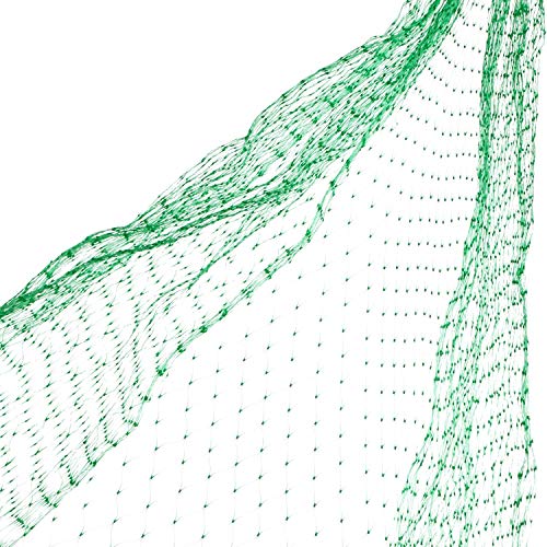 Boao Bird Netting for Garden Protect Fruit Vegetables Trees 13 x 32.8 ft Netting with Cable Tie and U Shaped Garden Peg Against Deer Squirrels Animals