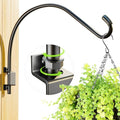 16 Inch Swivel Plant Hanger: Plant Hangers Outdoor, Heavy Duty Hook for Bird Feeder, Plant, Flower Basket, Lantern, Wind Chime & More - Versatile Hanging Brackets Outdoor/Indoor Use Up to 22LB - size: 16 inch 1 Pack