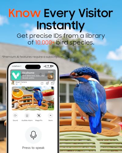 Bird Feeder with Camera, Smart Birdfeeder with Cam Solar Powered, 2K HD Video, AI Identification, Instant Arrival Alerts, IP66 Bird Bath & Feeder,Gift for BirdLover (with Stand, Green) - color: Green, style: With Stand