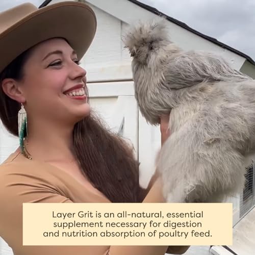 Scratch and Peck Feeds | Layer Grit for Chickens & Ducks | 7 lb Pouch | Essential Supplement for Healthy Digestion and Gizzard Health, All Natural, Sustainably Sourced - style: Layer Grit - 7-lbs