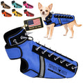 CoyoteVest SpikeVest Dog Harness, Made in the USA, XXS-Royal Blue | Stab-Resistant Protective Vest | Coyote Vest for Dogs | Defends Against Coyotes, Dogs, Birds of Prey | Reflective Safety - color: Royal Blue, size: XX-Small